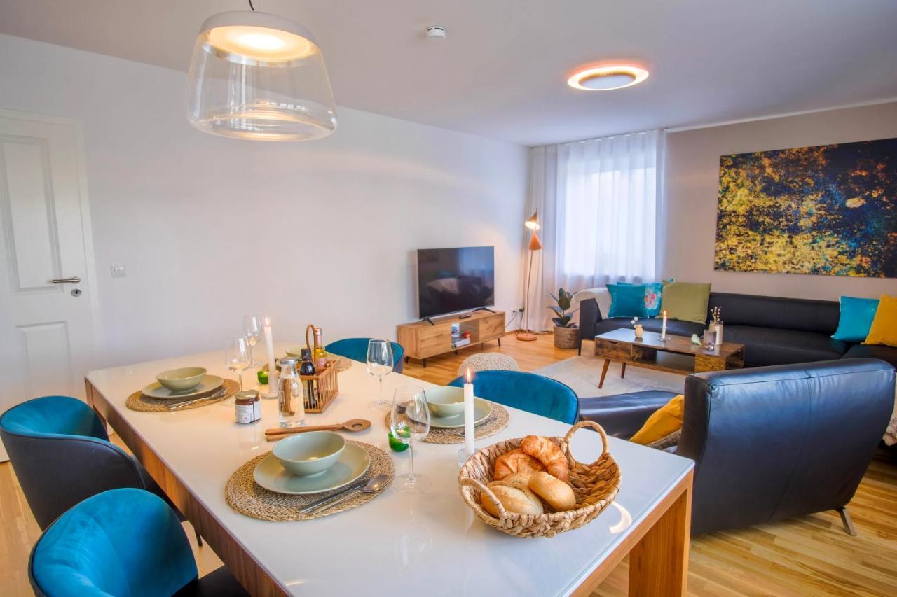 4-Room Luxury Apartment - Close To Central Station, Free Parking, Kitchen Leipzig Dış mekan fotoğraf